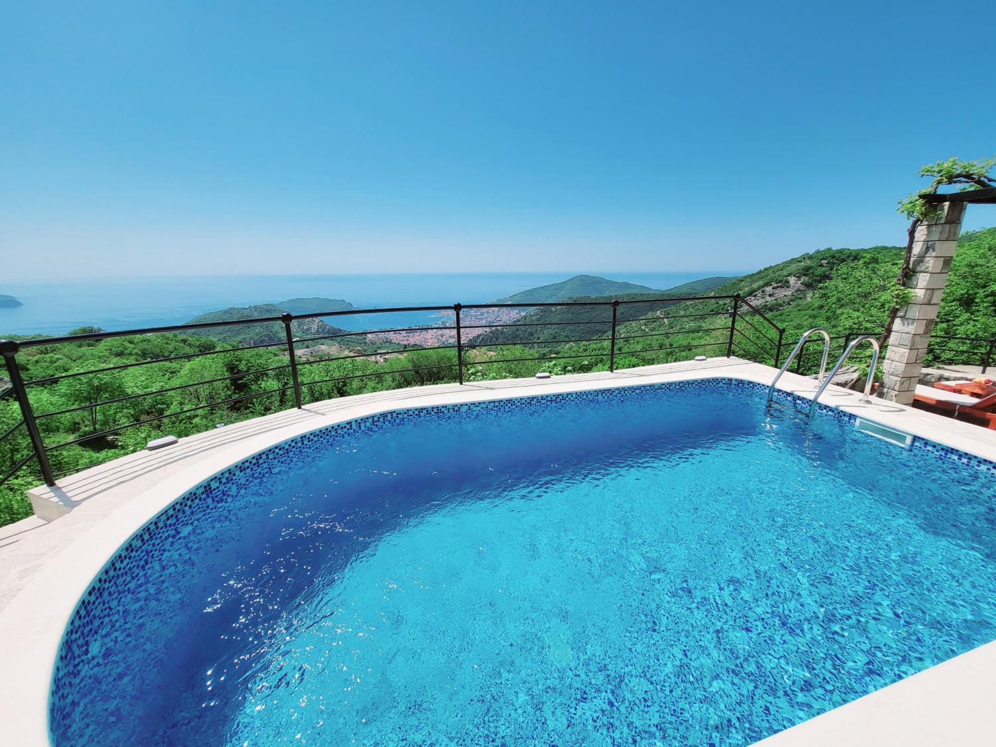 Villa Nera Μπούντβα Δωμάτιο φωτογραφία
